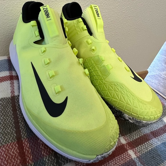 Nike NikeCourt Zoom Zero ZM Premium Volt Tennis Shoes size 11 brand new - Picture 4 of 11